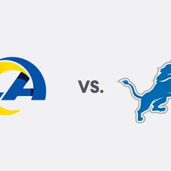 Los Angeles Rams vs Detroit Lions 
