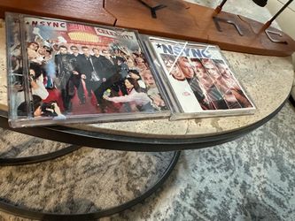 NSYNC CD Lot – Celebrity & Self-Titled