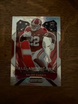 2021 Panini Prizm Draft Picks - All-American Najee Harris #193 Silver Prizm (RC)