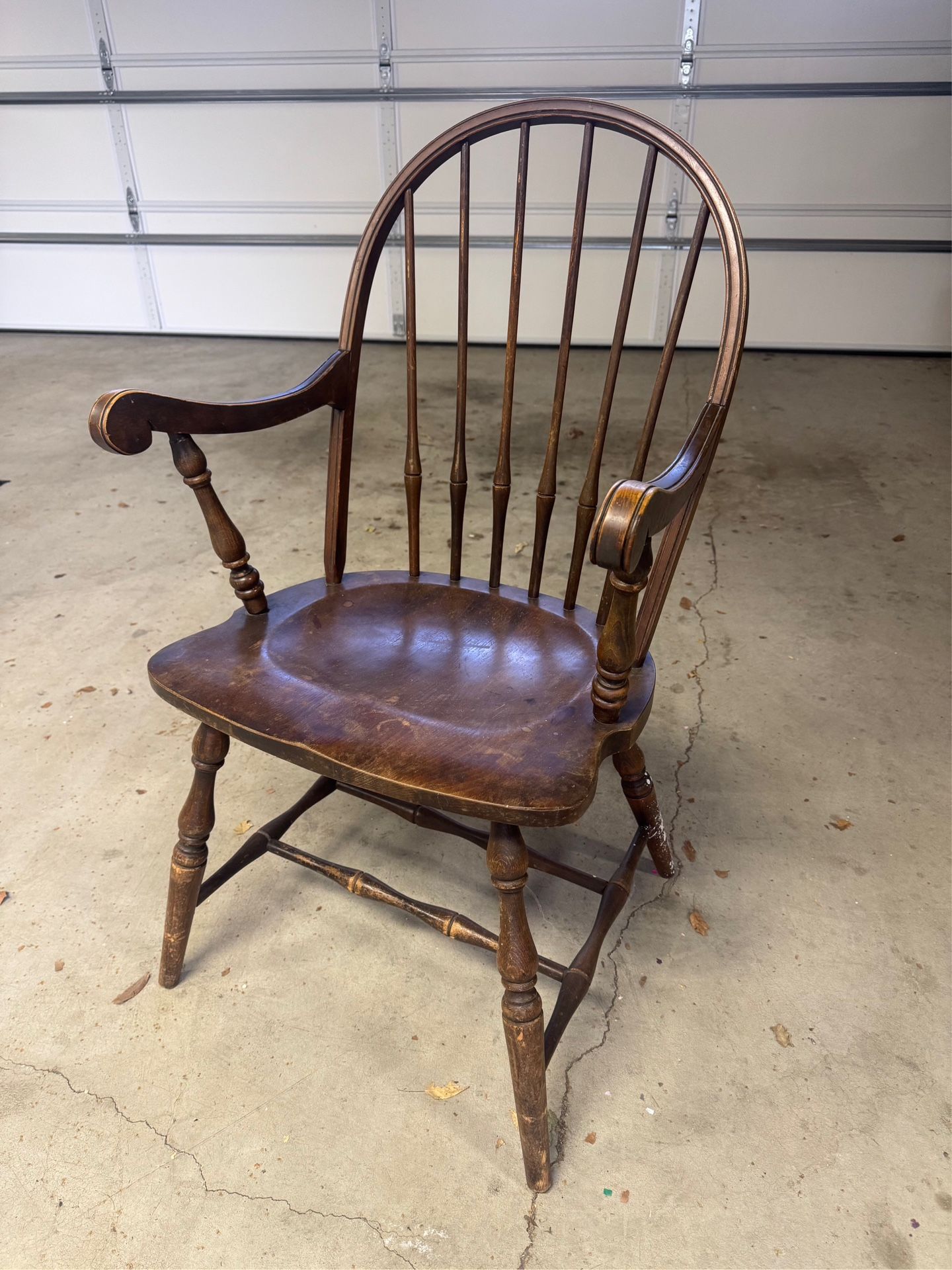 Vintage Wood Kitchen Country Western Boho Photo Chair Furniture Home Decor 