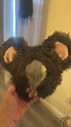 Plush Bear Ears Headband