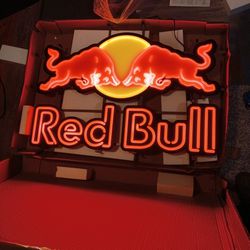 Red Bull Led Neon Sign