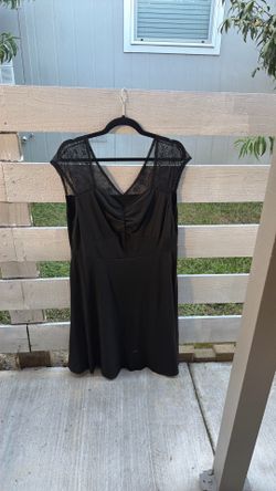 Light black dress XL