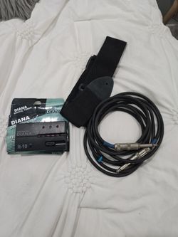 Diana IT-10 Digital Tuner with Guitar Cable and Strap