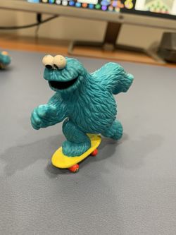 Vintage Sesame Street Cookie Monster Toys