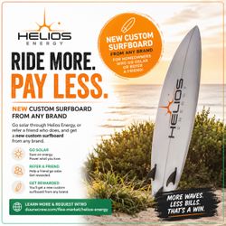 🏄‍♂️ FREE CUSTOM SURFBOARD + LOWER ELECTRIC BILL ⚡️