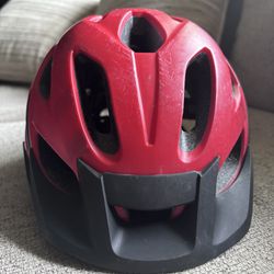 Red Bike Helmet