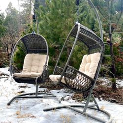 Hanging Egg Chairs