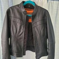 Leather Motorcycle Jacket 