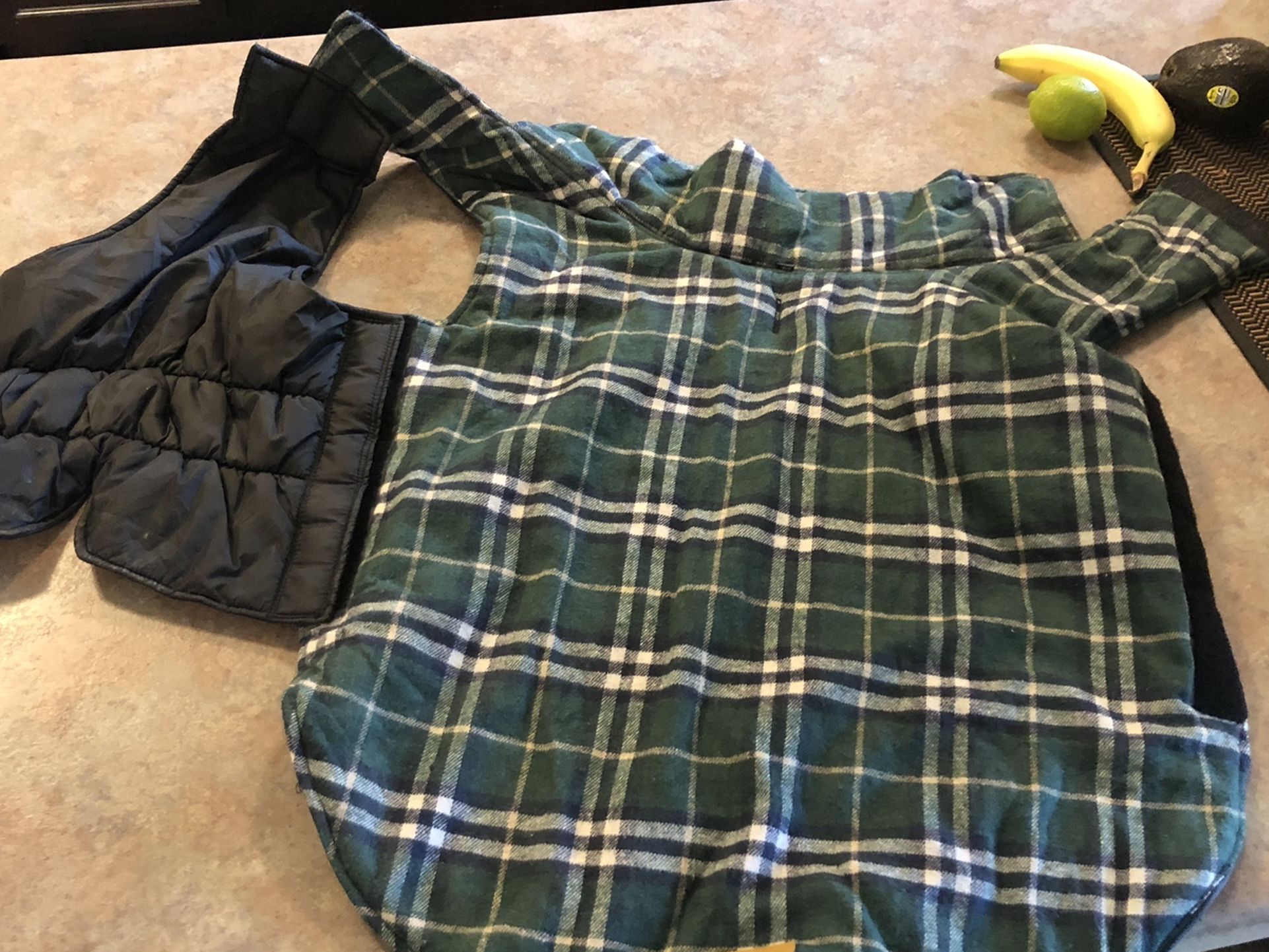 Reversible Dog Coat - Large
