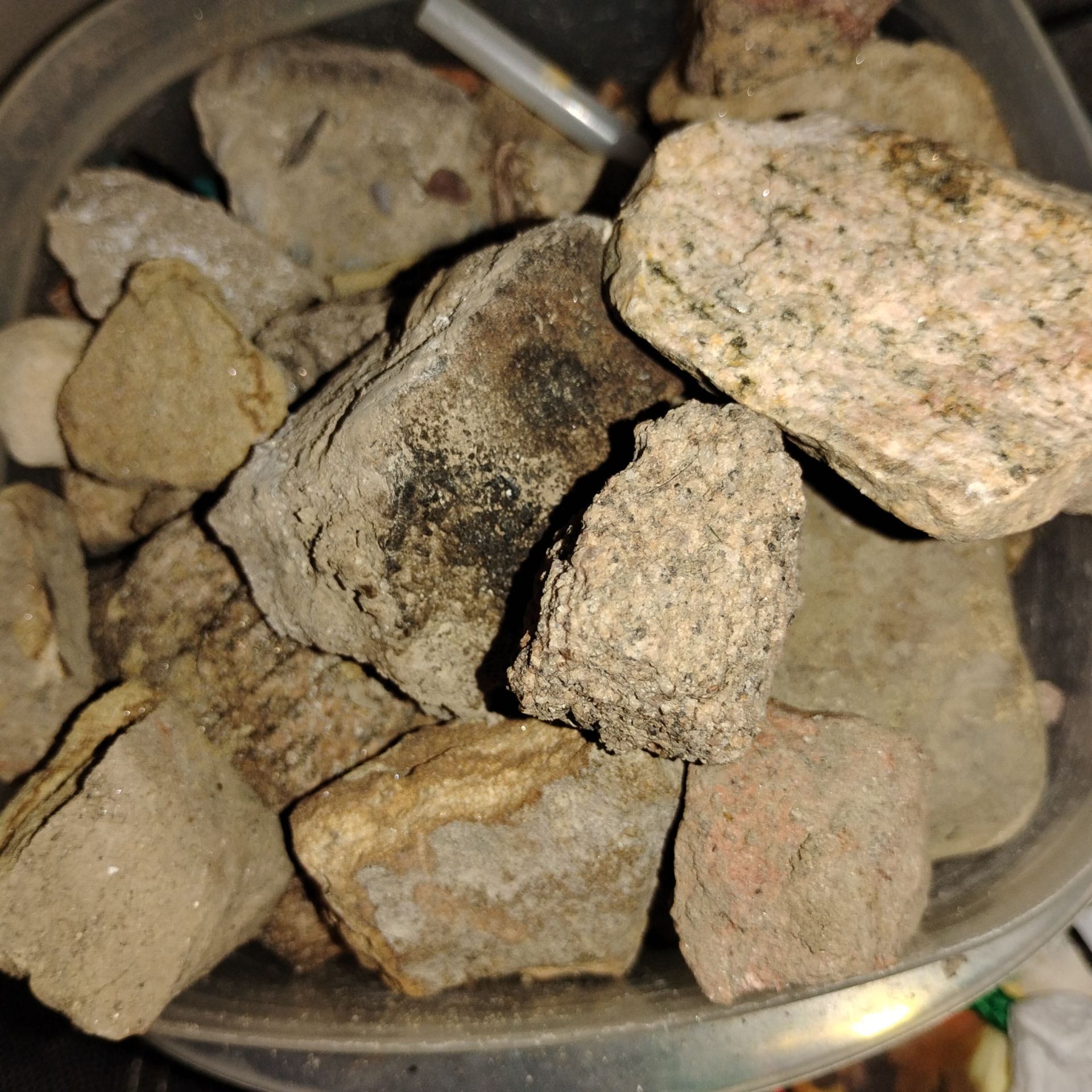 Massive collection of gold quarts and raw gems