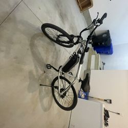 Otd Electric E-bike White Edition