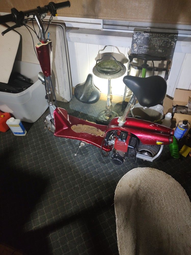 Gas & Electric Combo Scooter π΄