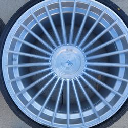 22" New Staggerd Rf22 Wheels With New Tires For BMW 7series
