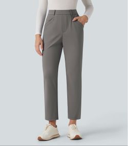 Halara Flex High Waisted Tapered Work Pants S NWT