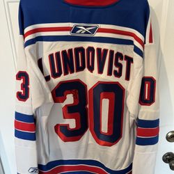 Autographed Henrik Lundqvist Jersey