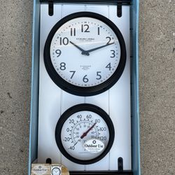 Clock & Thermometer 