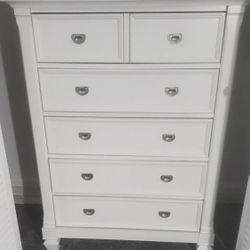 Wood Dresser  White