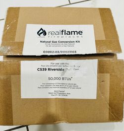 Real Flame Natural Gas Conversion Kit 