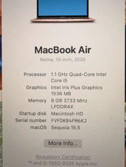macbook air 2020 ( looking to trade)