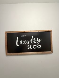 Laundry room decor