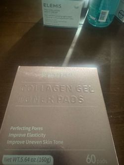 Collagen gel toner pads
