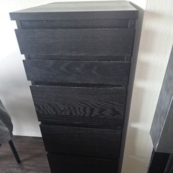 Tall Dresser + Built-in Mirror