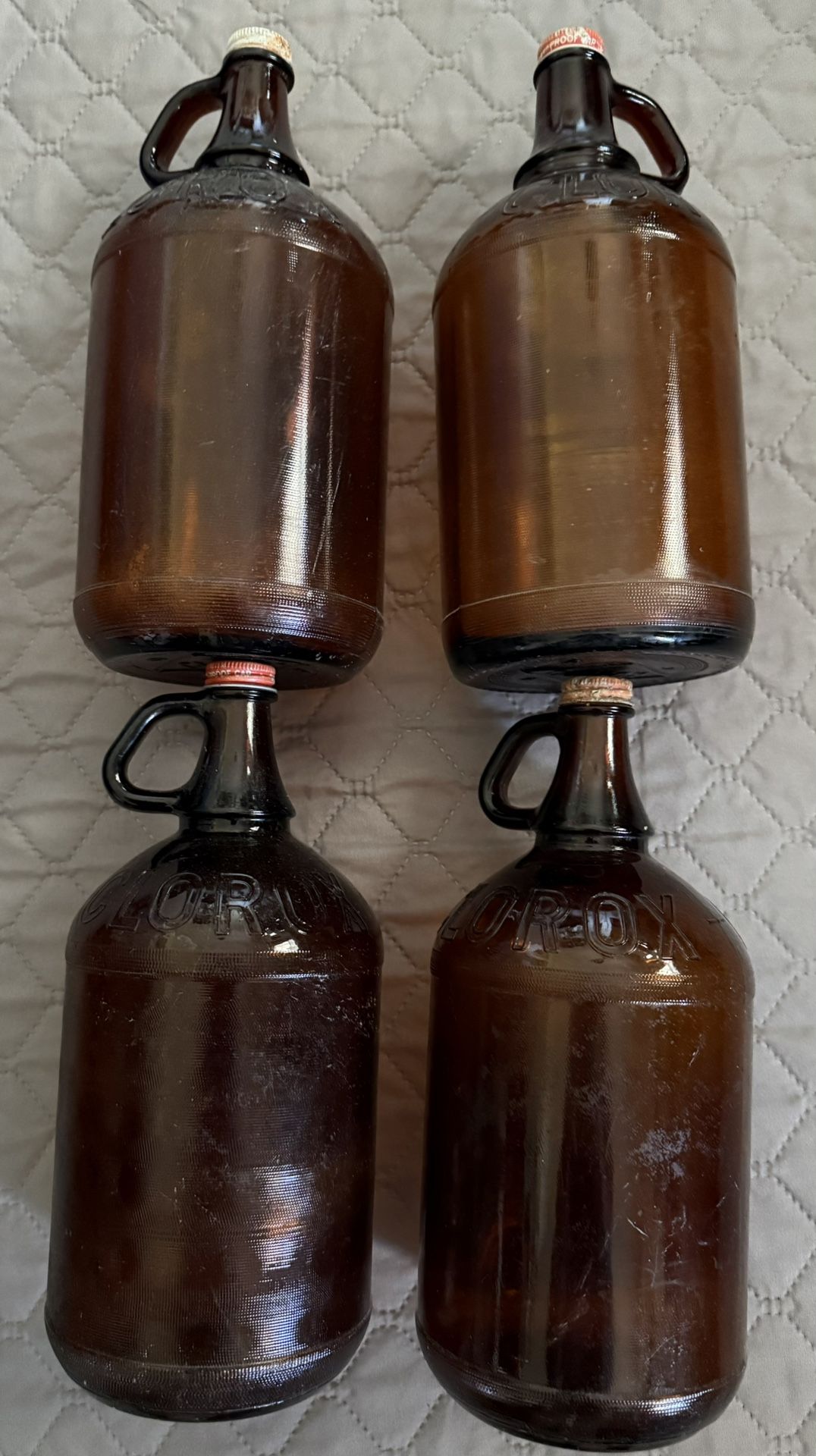 Vintage Clorox Bottles