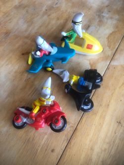 McDonald’s moon man figures