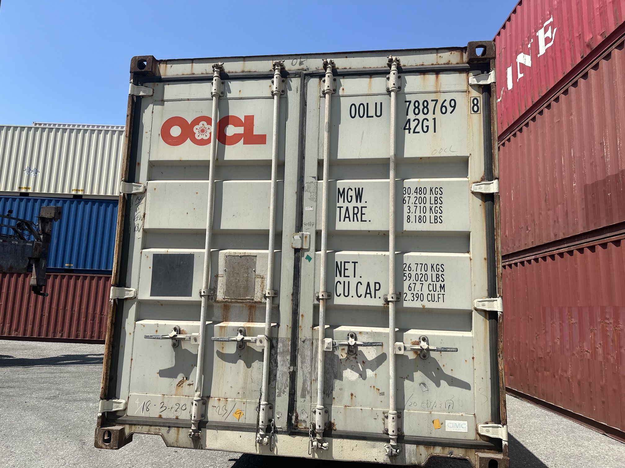 Affordable Used 40ft Standard Shipping Container
