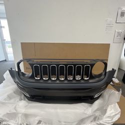 Complete Front Bumper For 2016 2017 2018 2019 Jeep Renegade With Grilles And Fog Lights 