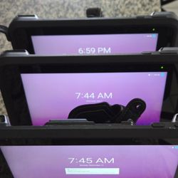 Zebra ET51 Tablet Scanner Bundle – 3 Units, Charger, 2 Batteries, Great Shape
