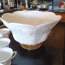 Colony Milk Glass "Harvest Collection"