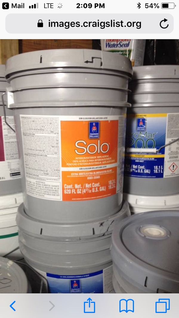 Sherwin / Rodda PAINT for Sale in Seattle, WA OfferUp
