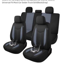 CAROMOP Waterproof Car Seat Cover Full Seats, Neoprene Seat Covers