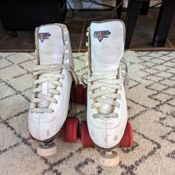 Roller Skates Suregrip Fame White Size 6 (Skating Size)