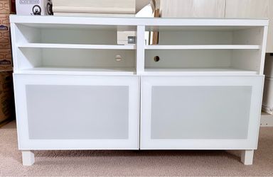 White Entertainment Center