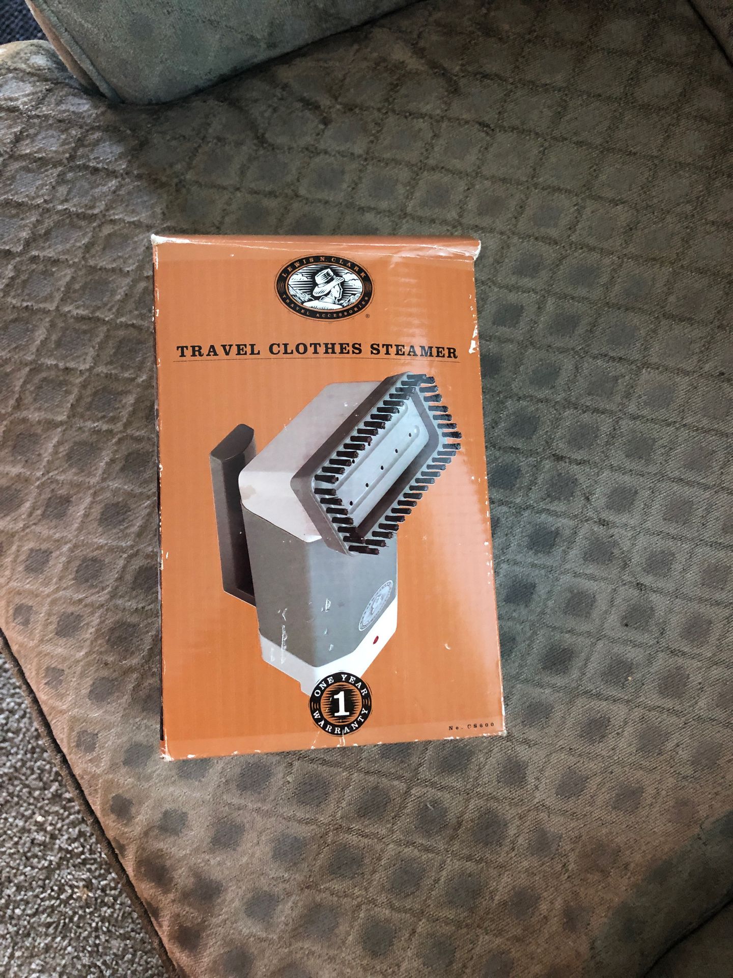 Travel clothes steamer