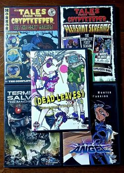 5 Dvd Lot Animation Monsters Horror ANIME violent Halloween