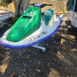 Sea Doo Jetski - Runs - with Stand