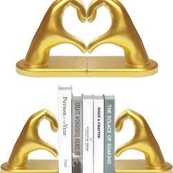 Hands Book Ends Bookends Sculpture Aesthetic Decor for Living Room Bedroom Merch Apartment Bookshelf Unique Birthday Gifts for Women Decorations Stuff
