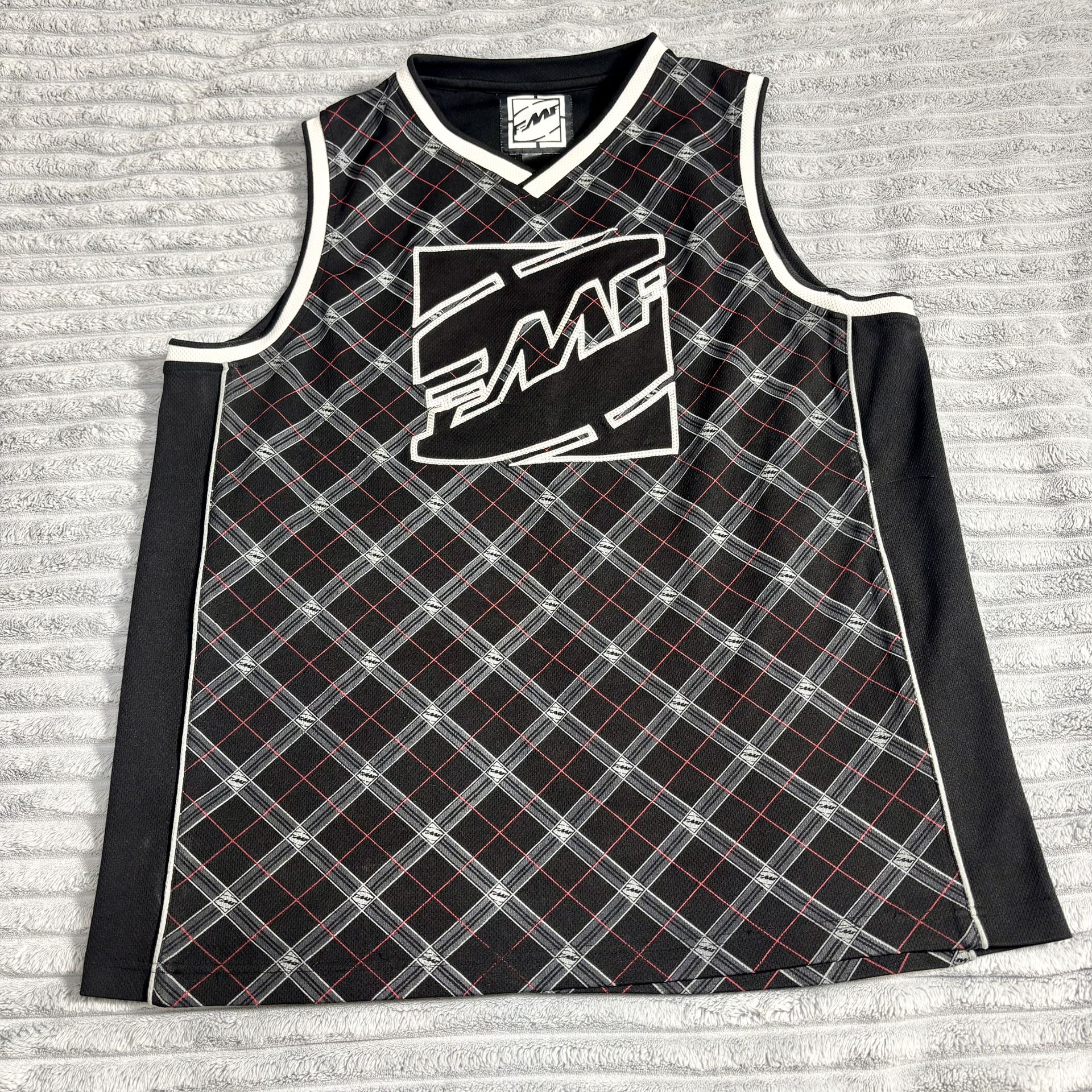 Vintage men’s FMF Y2k skater basketball jersey