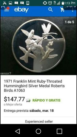 Ruby throatened no.8 1971 O.B.O