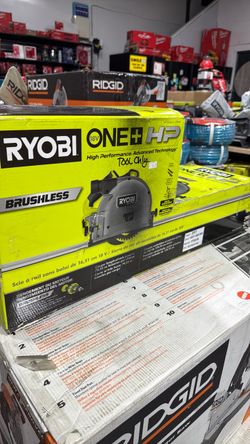 Ryobi 18v track saw with track no battery