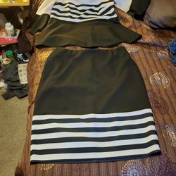 2 PC Dress Sz 18