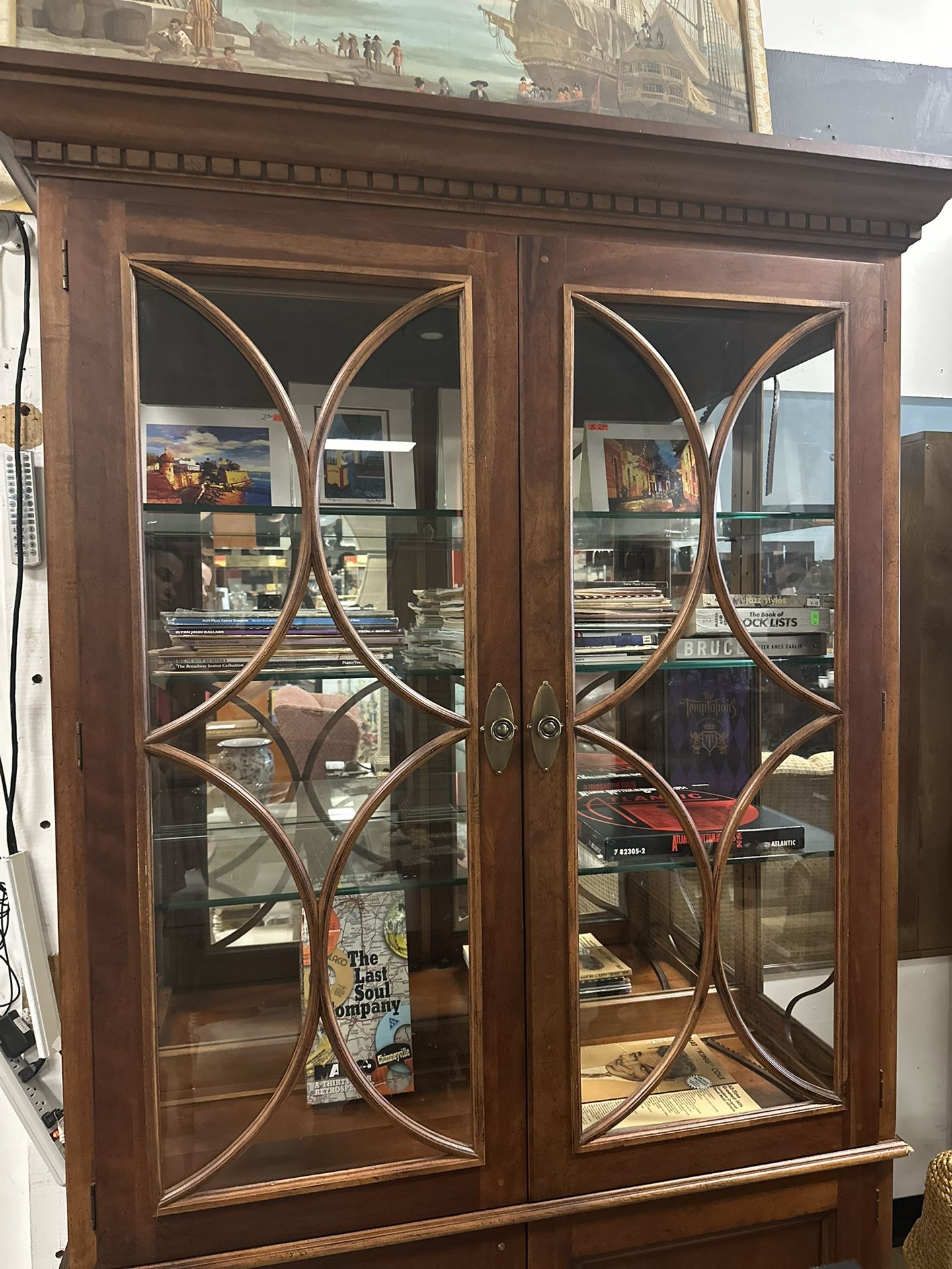 Modern Hutch Cabinet