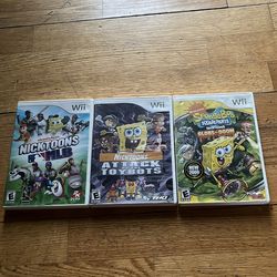 Nickelodeon Wii games