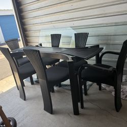 Totem Dining Table Set by Torstein Nilsen for Westnofa, 1980s