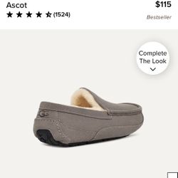UGG.  Men Ascot Wool