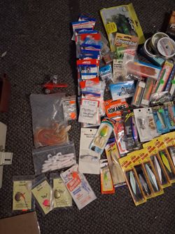 Tackle Box with gear